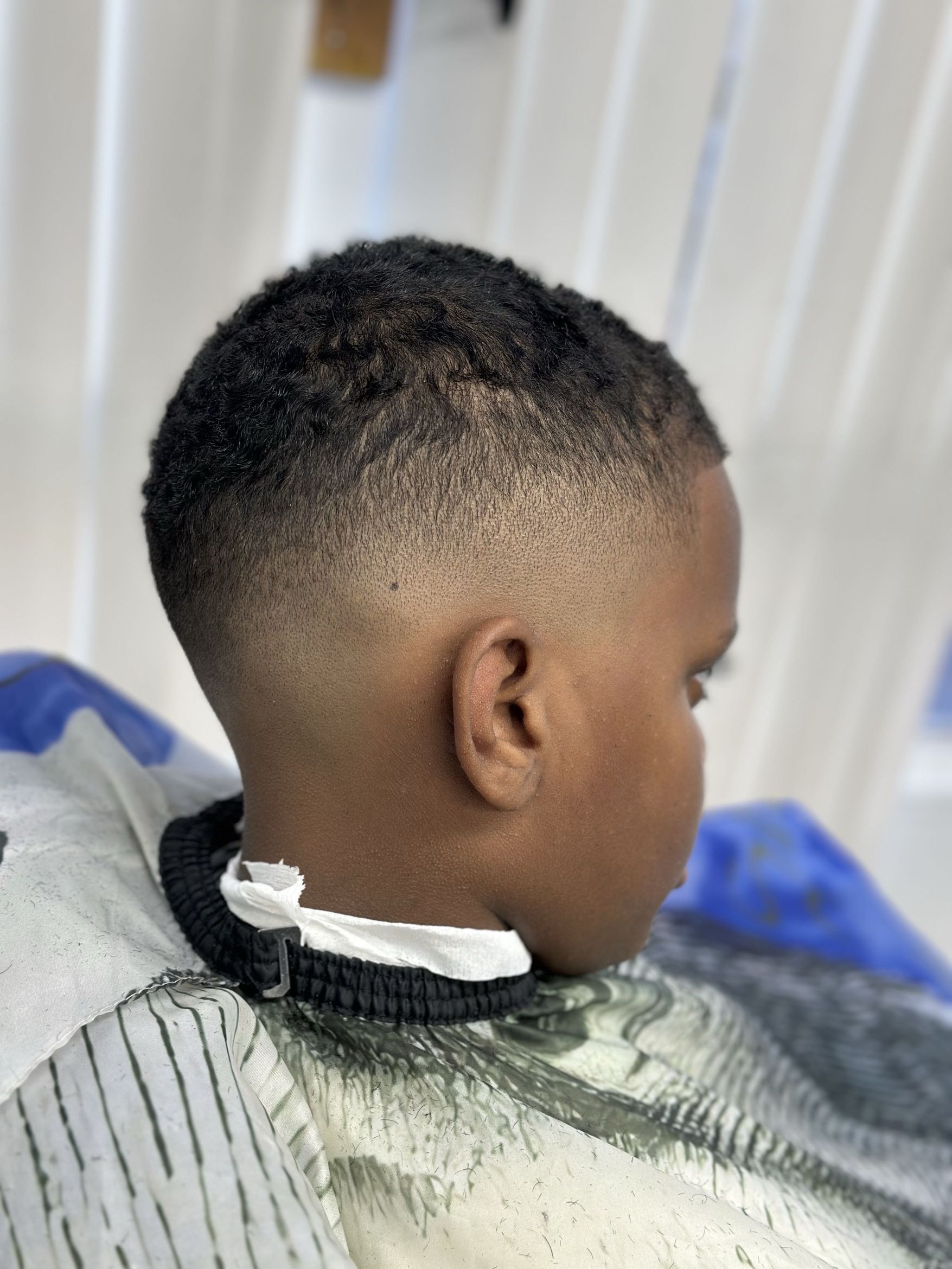 Kids taper fade